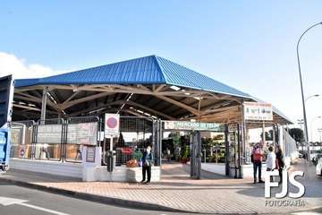 El Mercado de Telde visibiliza su compromiso contra la violencia de género/Francisco Javier Santana.